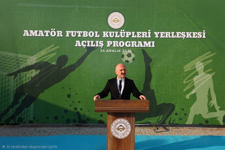 Amatör Futbol Kulüpleri Yerleşkesi Hizmete Açıldı